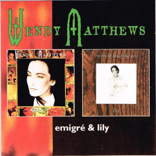 CD- Wendy Mattheus- Emigré & Lily, CD & DVD, CD | Pop, Enlèvement ou Envoi