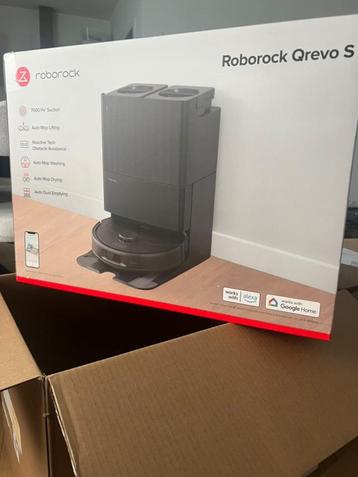 Nieuw: Roborock Qrevo S Zwart, Elektronische apparatuur, Stofzuigers, Ophalen, Nieuw