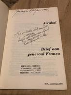 Brief aan generaal Franco - Arrabal, Gelezen, Arrabal, Ophalen of Verzenden, Politiek en Staatkunde