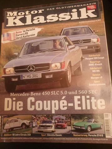 Motor Klassik 8 / 2008 Das oldtimermagazin | Tijdschrift beschikbaar voor biedingen