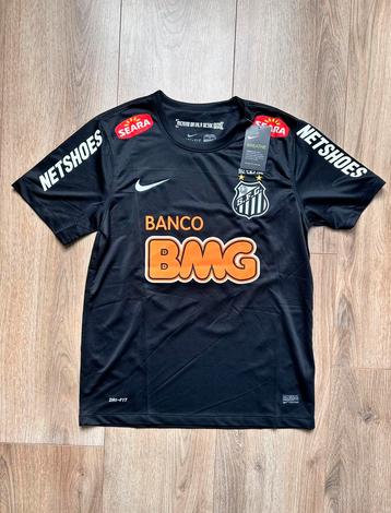 Santos voetbal shirt met Neymar jr 11 met etiket maat M beschikbaar voor biedingen