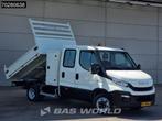 Iveco Daily 35C12 Kipper met Kist Dubbel Cabine Dubbellucht, USB, Stof, Gebruikt, Euro 6