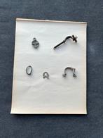 Antieke objecten ( lot 1, 5 stuks ), Antiek en Kunst, Antiek | Brons en Koper, Ophalen of Verzenden, Brons
