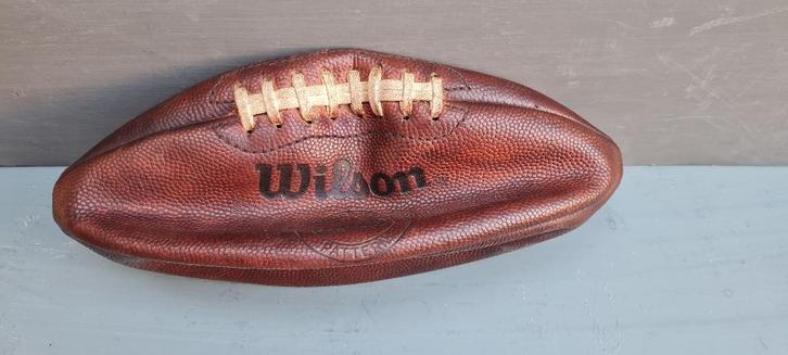 Wilson The Duke Made in USA Football vintage, Sport en Fitness, Voetbal, Gebruikt, Bal, Ophalen of Verzenden