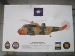 print 40 Sqn Sea-king Koksijde nr 619 / 1500, Verzamelen, Luchtvaart en Vliegtuigspotten, Ophalen of Verzenden, Zo goed als nieuw