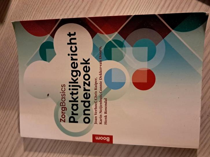 Chris Kuiper - Zorgbasics praktijkgericht onderzoek, Boeken, Gezondheid, Dieet en Voeding, Zo goed als nieuw, Ophalen of Verzenden