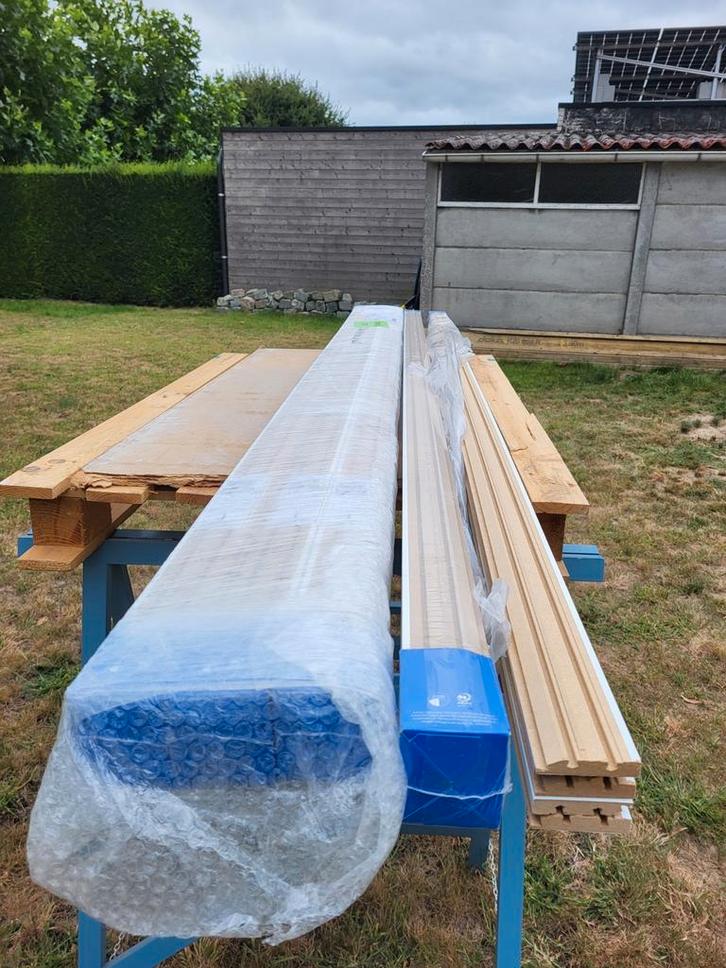 Beschilderbare standaardplint 58mm Quick-Step 69,6 meter, Doe-het-zelf en Bouw, Plinten en Afwerking, Nieuw, Plinten, MDF, 200 tot 250 cm