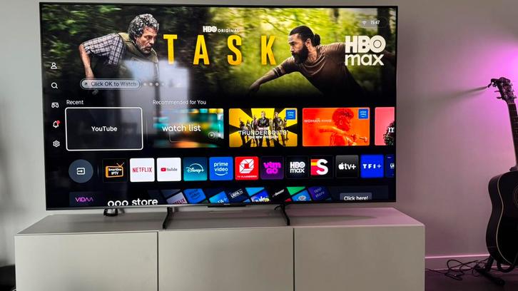 ‏Te koop: Hisense 75U72KQ 75” Mini-LED 4K UHD Smart TV, Audio, Tv en Foto, Televisies, Zo goed als nieuw, QLED, 4k (UHD), Smart TV