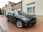 BMW 114/1.6i Benzine/2015/62000.km/1 Ste eigenaar/Garantie, Auto's, Voorwielaandrijving, 4 cilinders, Zwart, 5 deurs