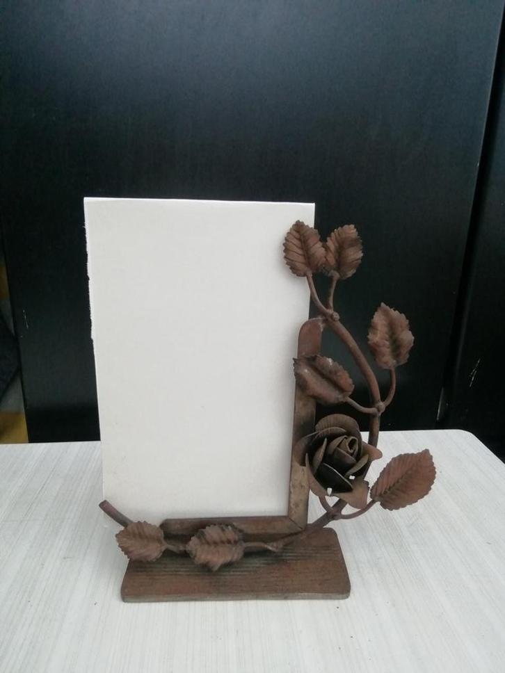 fotokader, Huis en Inrichting, Woonaccessoires | Lijsten, Gebruikt, Metaal of Aluminium, Ophalen of Verzenden