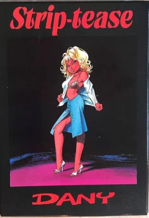 mini portfolio 'Striptease' - Dany, Boeken, Stripverhalen, Nieuw, Eén stripboek, Ophalen