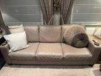 Salon leder, Huis en Inrichting, Ophalen, Gebruikt, Driepersoons, Rechte bank
