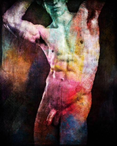"The Pose" - John Wysocky, Antiek en Kunst, Kunst | Schilderijen | Modern, Ophalen