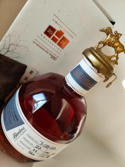"La Maison Du Whisky Edition 2022" de Blanton, N de baril :, Collections, Vins, Neuf, Autres types, Amérique du Nord, Pleine, Enlèvement ou Envoi