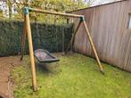 Dubbele schommel met nest en bankje, Kinderen en Baby's, Ophalen, Gebruikt, Schommel