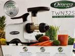 Omega TWN32S twin gear slow juicer nieuw in doos, Électrique, Enlèvement ou Envoi, Presse-agrumes lent, Neuf