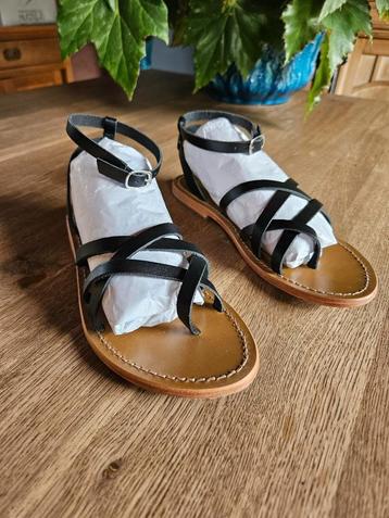 zwarte sandalen Calank maat 39 beschikbaar voor biedingen
