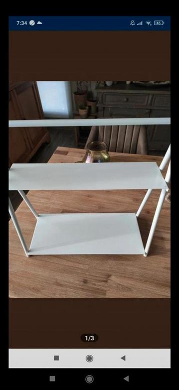 Home creation rekje wit beschikbaar voor biedingen