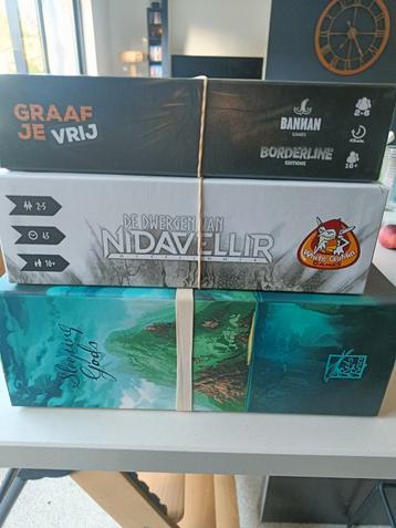 Verschillende gezelschapsspellen te koop beschikbaar voor biedingen