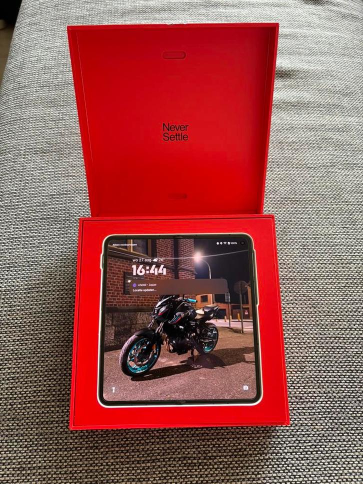 OnePlus Open 512GB Emerald Dusk (Nieuwstaat), Telecommunicatie, Mobiele telefoons | Overige merken, Zo goed als nieuw, Ophalen of Verzenden