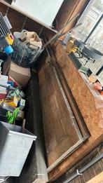 2 oude grenen deuren te koop, Ophalen, Gebruikt, 80 tot 100 cm, 215 cm of meer