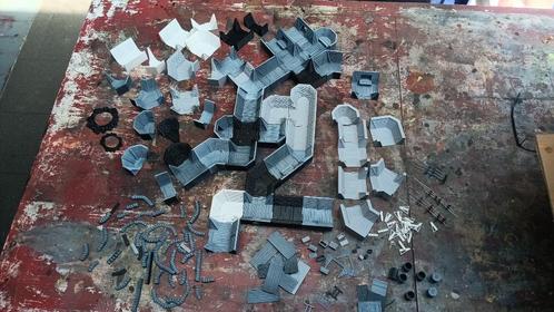 Trench of death #1 - 30mm trenches, Hobby en Vrije tijd, Wargaming, Ophalen