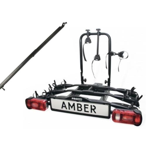 Pro-User Amber 3 + Rampe gouttière - Porte-vélos - 3 vélos, Autos : Divers, Porte-vélos, Neuf, Support d'attelage, 3 vélos ou plus