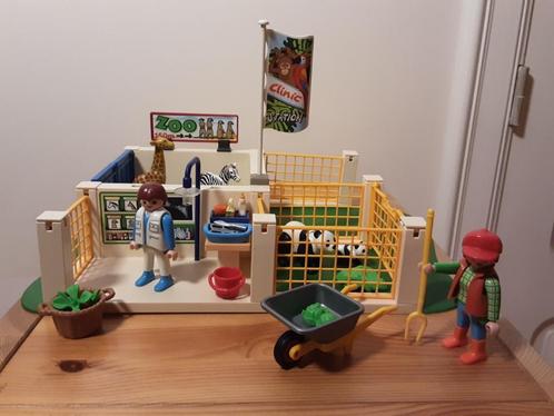 PLaymobil zoo met babydieren, Kinderen en Baby's, Speelgoed | Playmobil, Zo goed als nieuw, Complete set, Ophalen of Verzenden