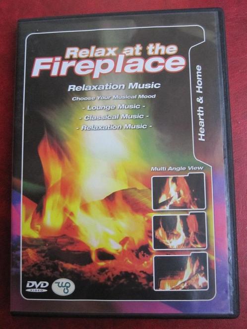 Relax at the fireplace, Cd's en Dvd's, Dvd's | Overige Dvd's, Zo goed als nieuw, Alle leeftijden, Ophalen of Verzenden