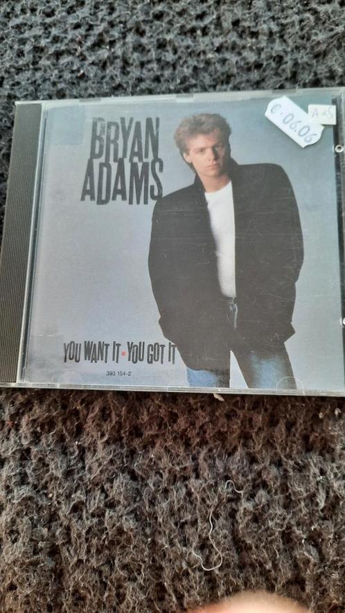 CD BRYAN ADAMS You Want It You Got It (1981), Cd's en Dvd's, Cd's | Rock, Zo goed als nieuw, Poprock, Ophalen of Verzenden