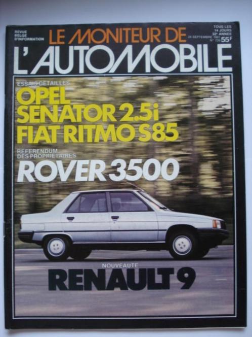 Le Moniteur de l'automobile 726, Boeken, Auto's | Folders en Tijdschriften, Gelezen, Algemeen, Verzenden