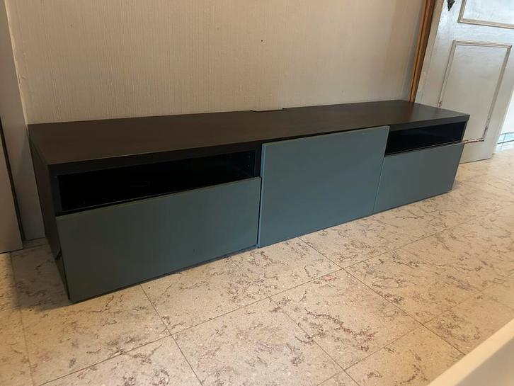 IKEA Besta tv-kast – in mooie staat, Huis en Inrichting, Kasten |Televisiemeubels, Zo goed als nieuw, Minder dan 100 cm, 150 tot 200 cm