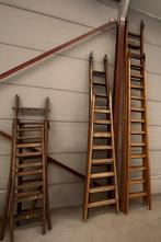 Houten Ladders, Doe-het-zelf en Bouw, Ophalen, Gebruikt, Ladder, Opvouwbaar of Inschuifbaar