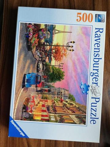 Puzzle Ravensburger 500 pièces, presque neuf