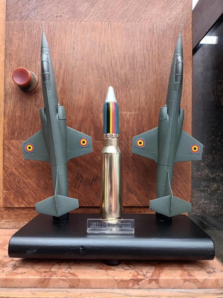 luchtmacht F-104G starfighter BAF  FAE, Verzamelen, Luchtvaart en Vliegtuigspotten, Zo goed als nieuw, Overige typen, Ophalen