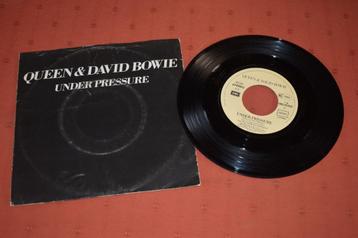 45t vinylsingel van QUEEN & DAVID BOWIE beschikbaar voor biedingen