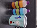 Flesverwarmer + poederdoosjes, Kinderen en Baby's, Ophalen, Gebruikt, Flessen- of potjesverwarmer