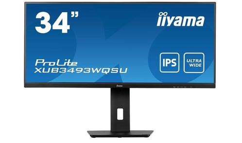 Buitenkans!! 34" (87cm!) iiyama monitor, Computers en Software, Monitoren, Zo goed als nieuw, 61 t/m 100 Hz, DisplayPort, HDMI