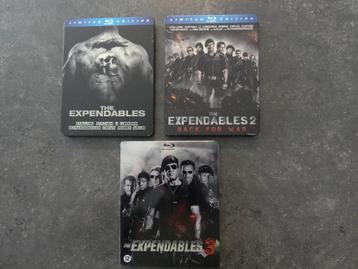 Lot Blu-ray’s Steelbook ‘The Expendables 1-3’ beschikbaar voor biedingen