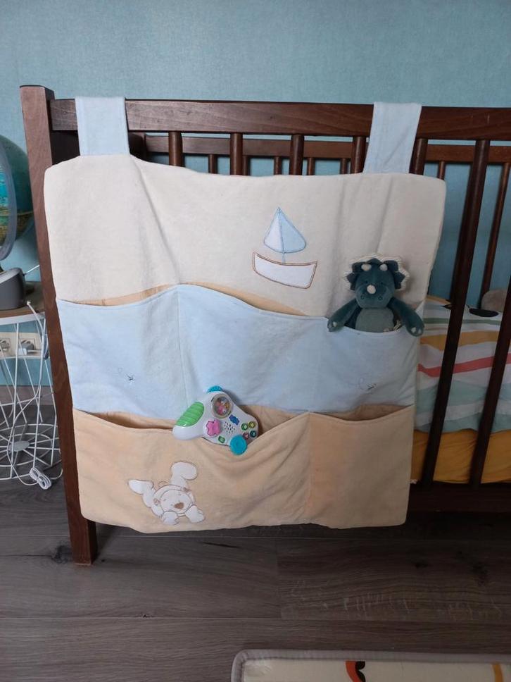 Noukie's veloudoux opbergzak 'Toton' voor box of park, Kinderen en Baby's, Babyparken, Nieuw, Rechthoekig, Ophalen of Verzenden