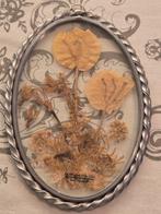 Objets ovales anciens signés et fabriqués à la main en 60, Enlèvement ou Envoi