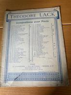 Antieke bladmuziek Théodore Lack – Valse-Arabesque, Muziek en Instrumenten, Gebruikt, Klassiek, Ophalen of Verzenden, Artiest of Componist