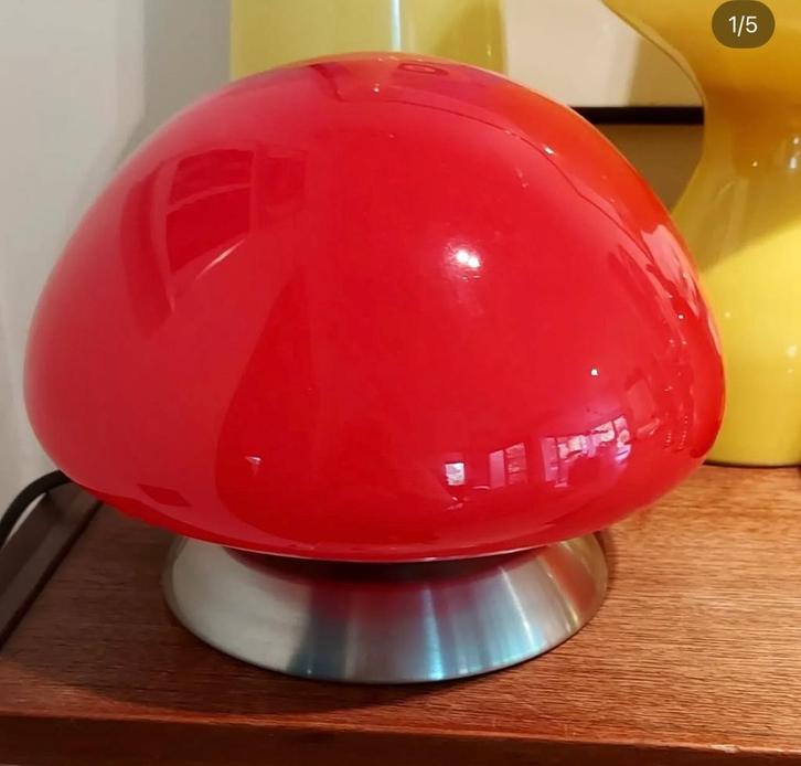 Mushroomlamp, paddenstoellamp touch lamp, Antiek en Kunst, Antiek | Verlichting, Ophalen