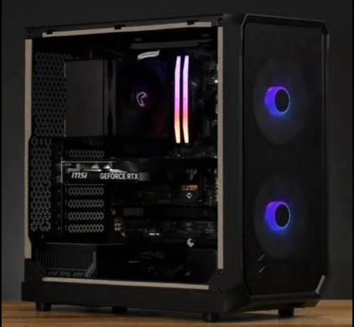 4060TI gaming-pc met garantie, Computers en Software, Desktop Pc's, Zo goed als nieuw, 4 Ghz of meer, 32 GB, Met monitor, Gaming