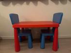 Ikea kindertafel met 2 stoelen, Kinderen en Baby's, Ophalen, Gebruikt, Stoel(en)