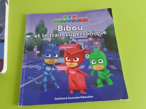 Livre "Les Pyjamasques" - Bibou et le train supersonique, Boeken, Kinderboeken | Baby's en Peuters, Gelezen, 3 tot 4 jaar, Ophalen