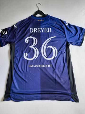 RSC Anderlecht shirt - Joma (Dreyer 36) met TAGS + JPL Badge