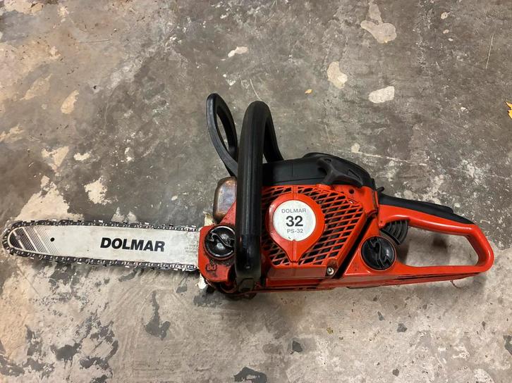 Tronçonneuse Dolmar PS-32, Doe-het-zelf en Bouw, Gereedschap | Zaagmachines, Zo goed als nieuw, Kettingzaag, 1200 watt of meer
