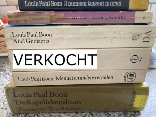 Louis Paul Boon 5 boeken (afzonderlijk te koop), Boeken, Literatuur, Gelezen, België, Ophalen of Verzenden