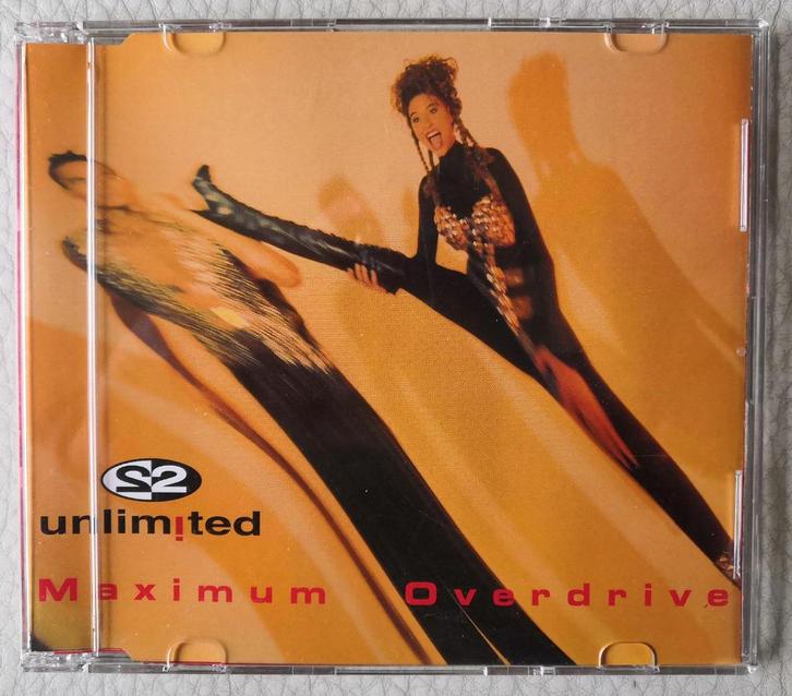 2 Unlimited - Maximum Overdrive/ CD, Maxi-Single, Euro House, Cd's en Dvd's, Cd's | Overige Cd's, Zo goed als nieuw, Ophalen of Verzenden